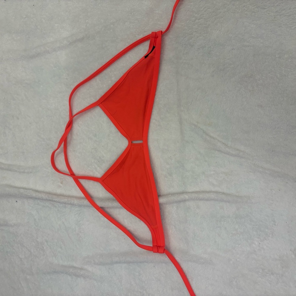 Jolyn Clothing Bright coral Bikini Top